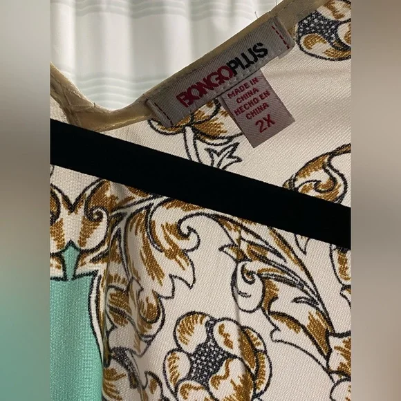 BONGO Floral Multicolor kimono - Picture 9 of 11